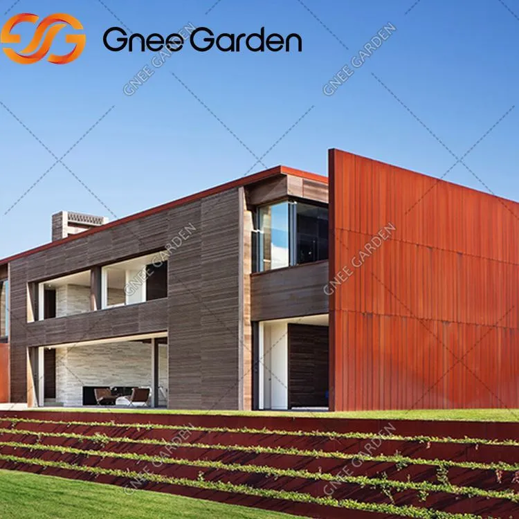 Builing Decoration Curtain Wall Wall Corten Steel
