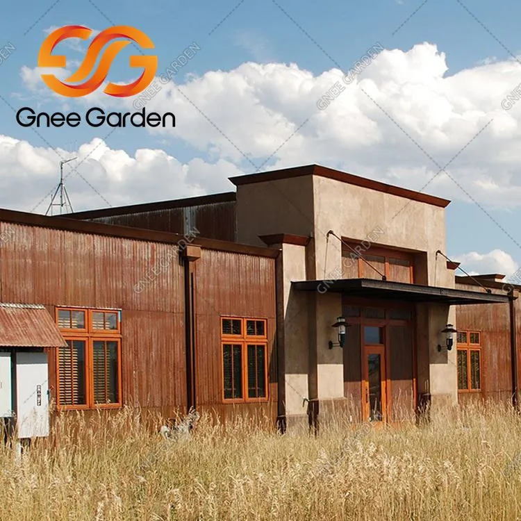 หลังคาเหล็กลูกฟูกคอร์เทน