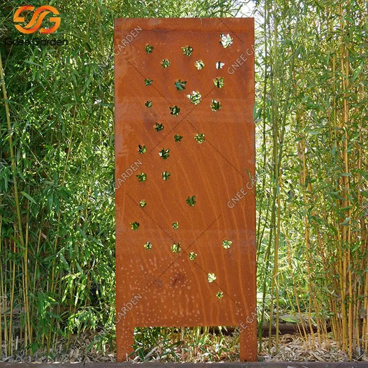 ฉากกั้นตกแต่งภายนอกอาคาร Corten