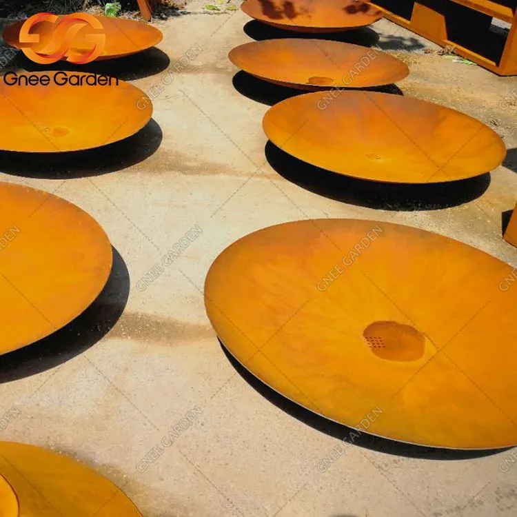 เตาเผาไม้กลางแจ้ง Corten