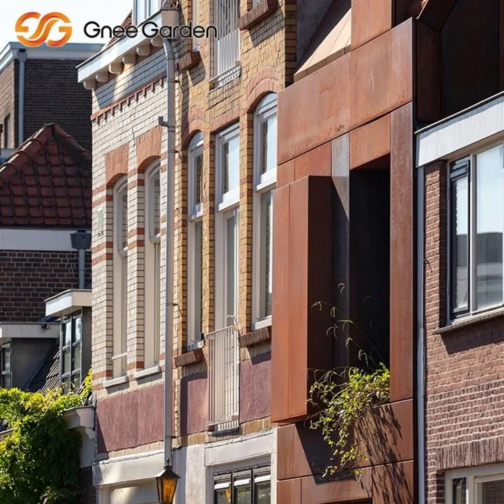 แผงความแข็งแรงอุตสาหกรรมของซุ้มเหล็ก Corten