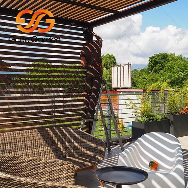 Corten Steel คุณภาพสูง Pergola กลางแจ้งคุณภาพสูง