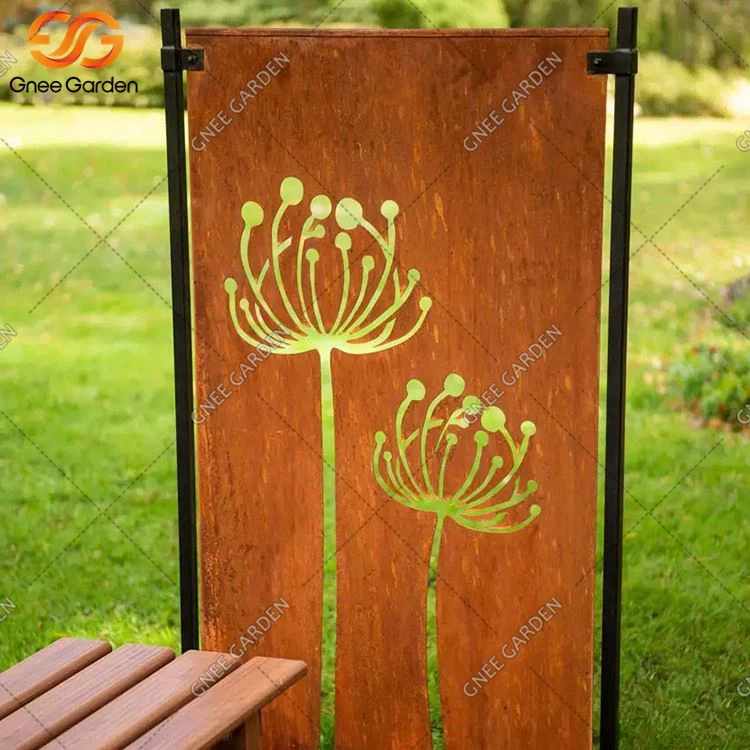 เหล็กคอร์เทนตัดด้วยเลเซอร์