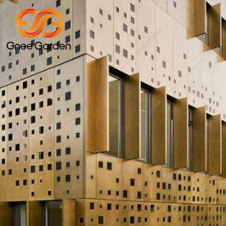 อาคารผนังภายนอกที่ทันสมัยแบบกำหนดเอง