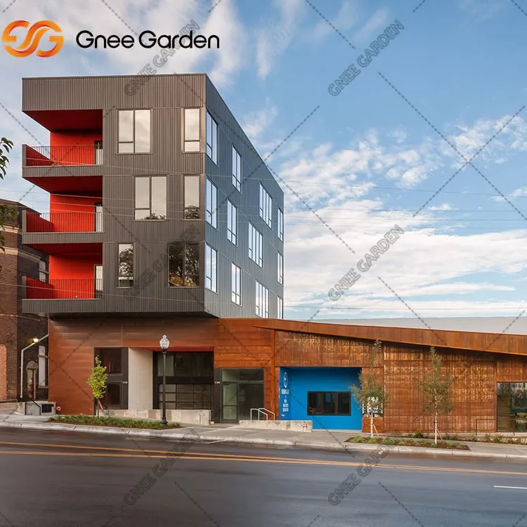 ผนังม่านคอร์เทนตกแต่ง