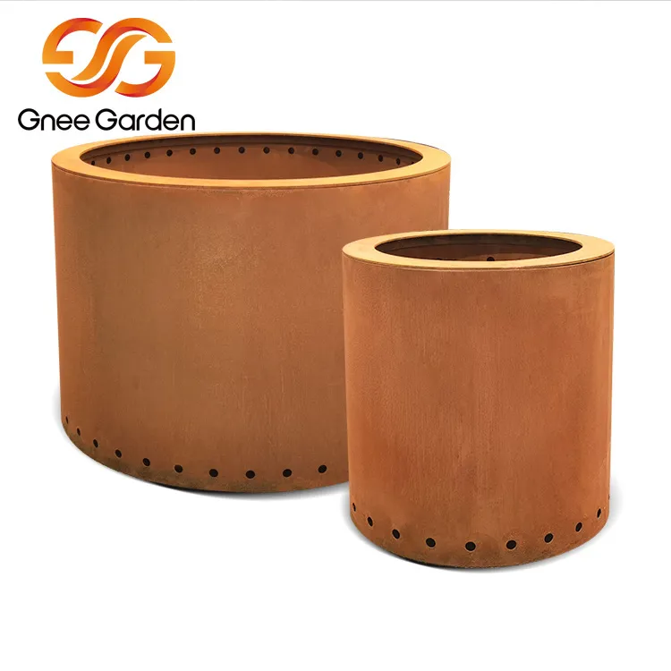 หลุมไฟ Corten Steel สไตล์แฟชั่น