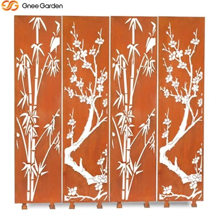 corten steel privacy screens corten steel privacy screens