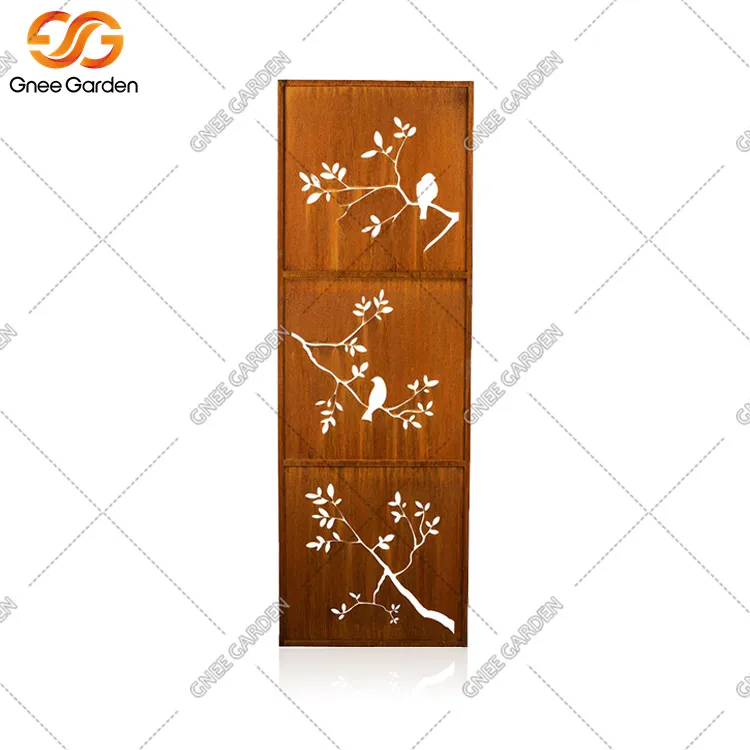 หน้าจอ Corten ตัดด้วยเลเซอร์