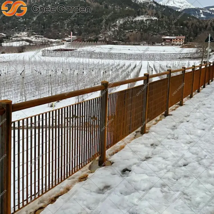 บทบาทของการระบายน้ำใน Corten Steel Fence Longevity