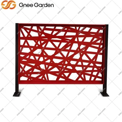 รั้วเหล็กคอร์เทนสำหรับสวนเซนและมินิมัลลิสต์