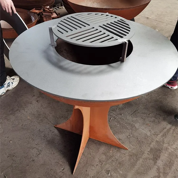 ชั้นวางบาร์บีคิวกลางแจ้ง