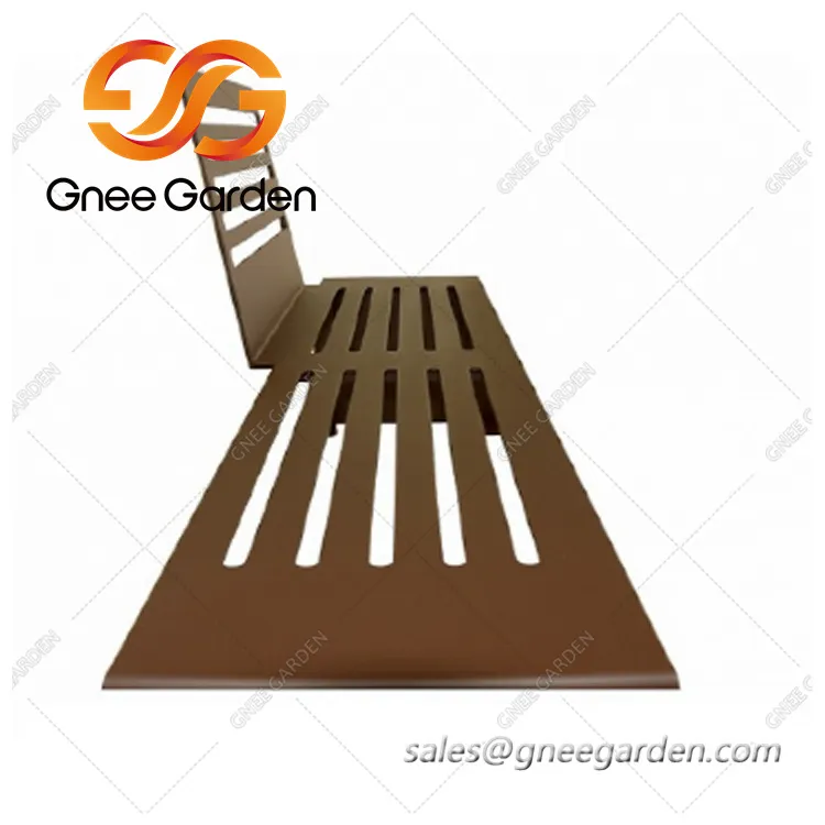 เฟอร์นิเจอร์เหล็ก Corten Steel แบบชนบทกลางแจ้ง
