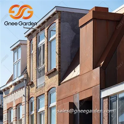 แผงผนังเหล็ก Corten