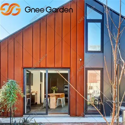 ผนังม่านเหล็กคอร์เทนตกแต่ง