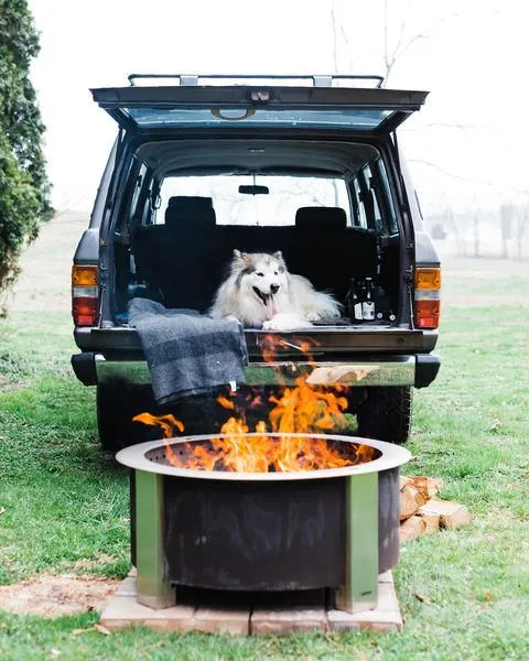 หลุมไฟกลางแจ้งสแตนเลส