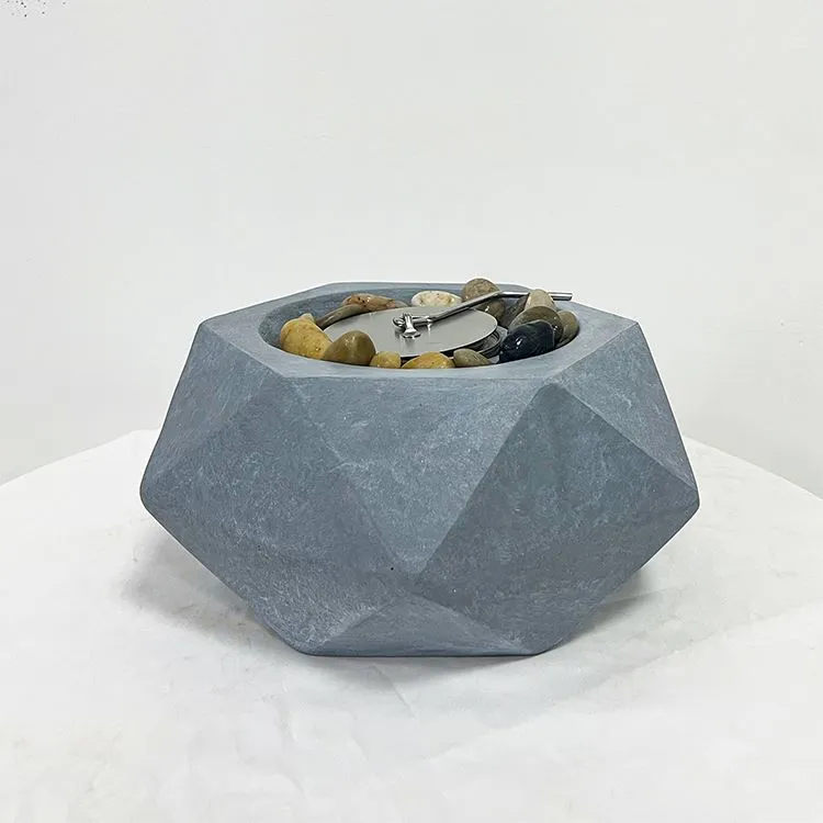 หลุมชามไฟบนโต๊ะ