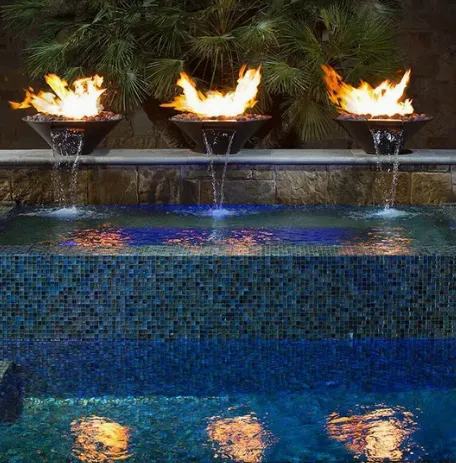 ชามน้ำสำหรับสระว่ายน้ำ