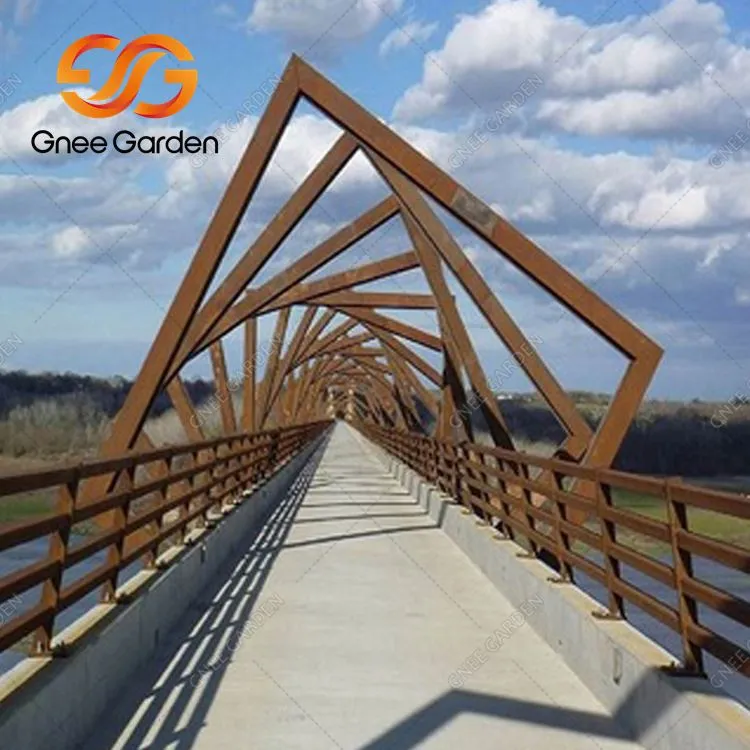 สะพานเหล็กผุกร่อน